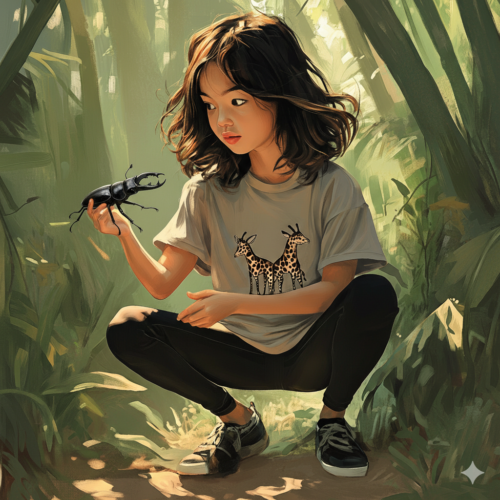 Sandra and the Beetle